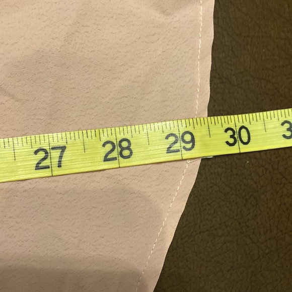 Davi & Dani blush pink ballon sleeve lace detail top New size 1XL - Picture 9 of 10